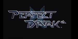 Cool ass metallic N64 logo followed by awesome Perfect Dark title screen